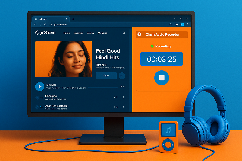 save jiosaavn music to mp3